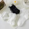 Women's Summer White Lace Bow Mid-Calf Socks - Sweet Lolita Style