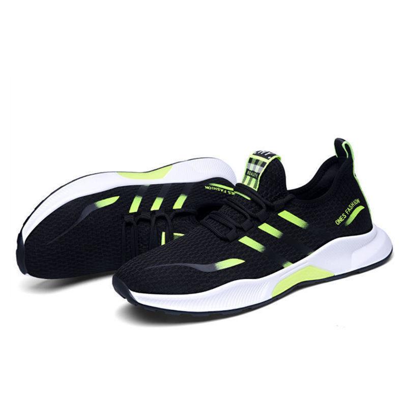 

Stepping shoes 2025 new spring and summer breathable mesh shoes men s shoes Korean version of casual fashion single shoes trendy running sneakers 44