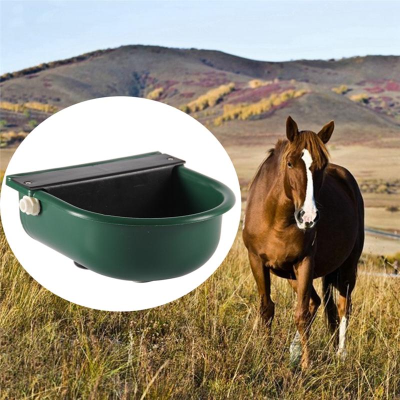 B97A-Float Valve Water Dispenser-Automatic Drinking Bowl For Horses, For Goats, Sheep, Pig, Cattle, Cow-Trough Bowl-2Pc