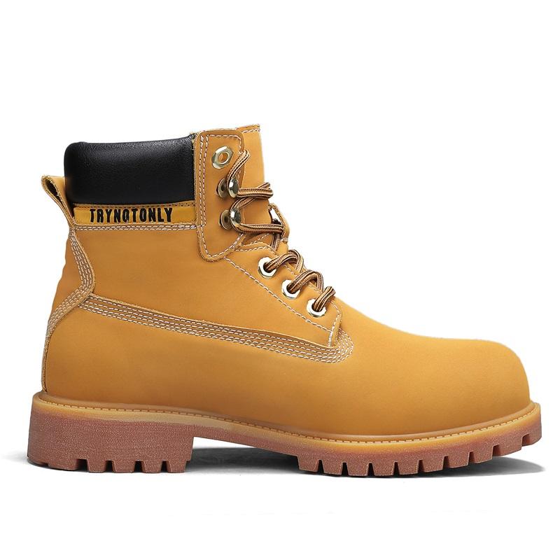 Men's & Women's Ankle Boots Genuine Leather Short Boots Retro Tooling Boots Casual Shoes