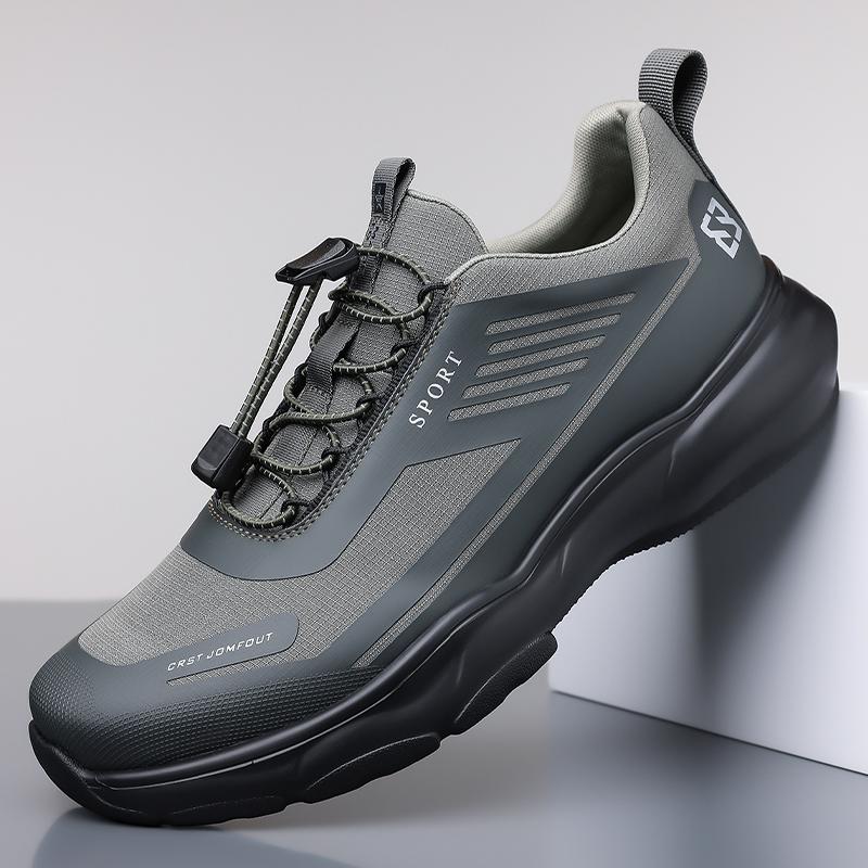 

Мода 2025 Новые мужские кроссовки для бега Роскошный бренд Мужские кроссовки Противоскользящие Дышащие Мужские кроссовки для ходьбы На шнуровке Мягкие Повседневные туфли Балетки 44