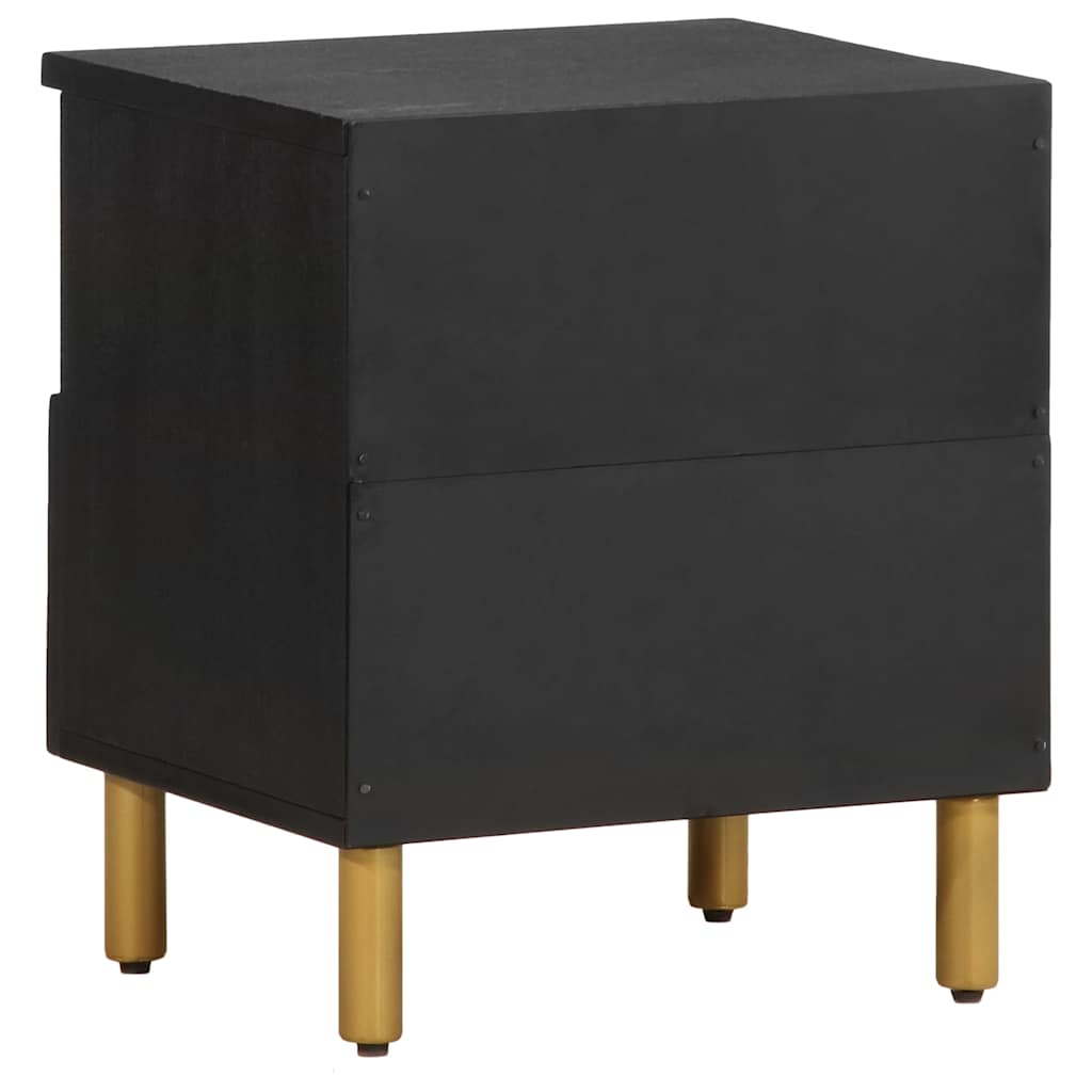 Nightstand Black 40 x 33 x 46 cm Particleboard