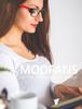 MODFANS Reading Glasses Men Eyeglasses read Classic Square Frame Spring HInge Lightweight Comfortable Wear Readers Women Eyewear