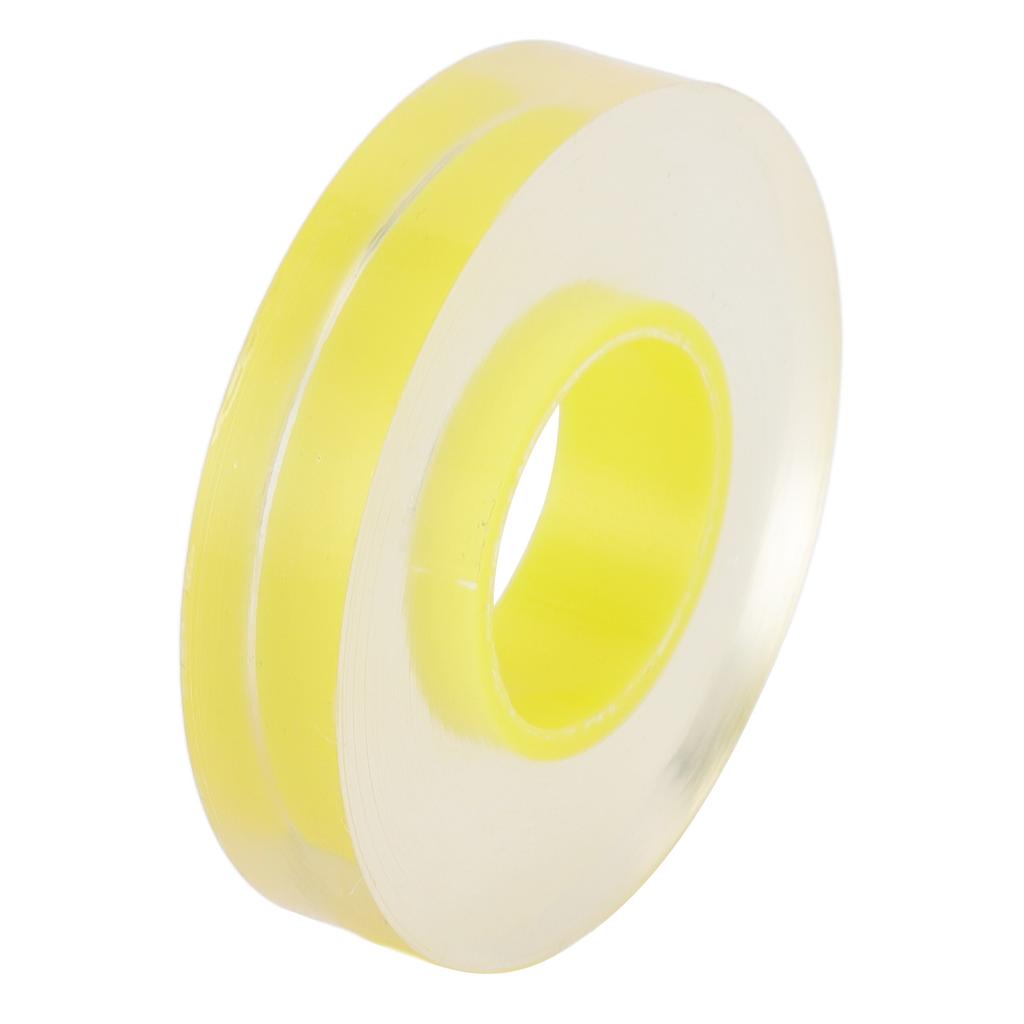 Watch Strap Protective Film 15mm Scratch Resistant Yellow Thin Stretchable PVC Protective Film for Jewelry
