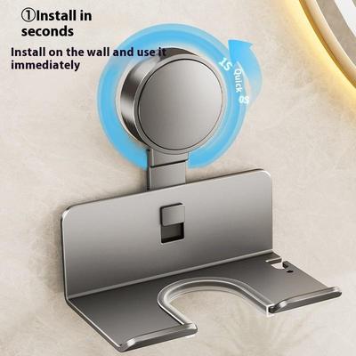 Hair Dryer Holder Wall Dryer Cradle Straightener Stand Hairdryer Organizer Box Toilet Blower Holder Shelf Bathroom Accessories