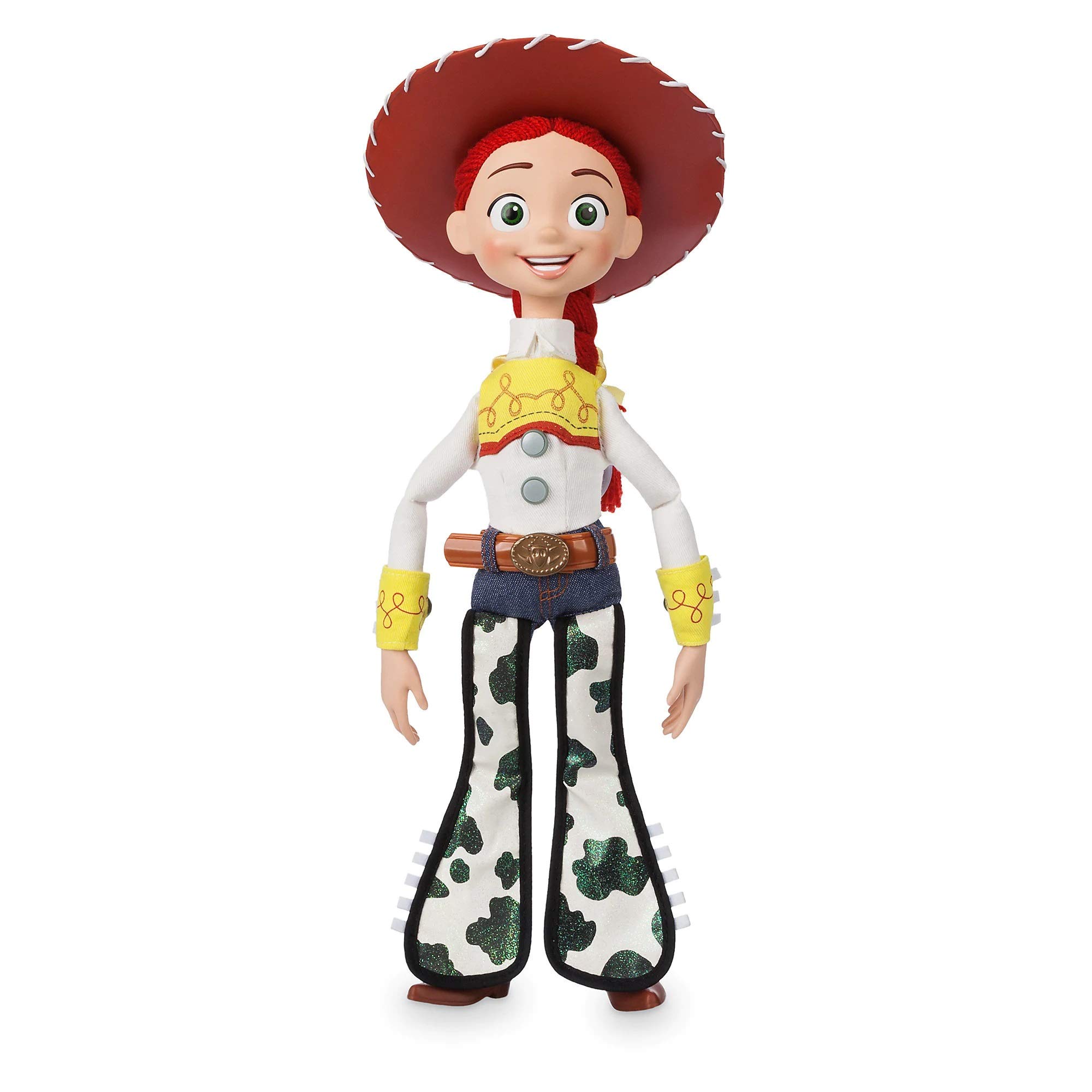 

Official Disney Store Jessie interactive talking action figure Features Toy Story sounds and phrases Interacts with other figures and toys