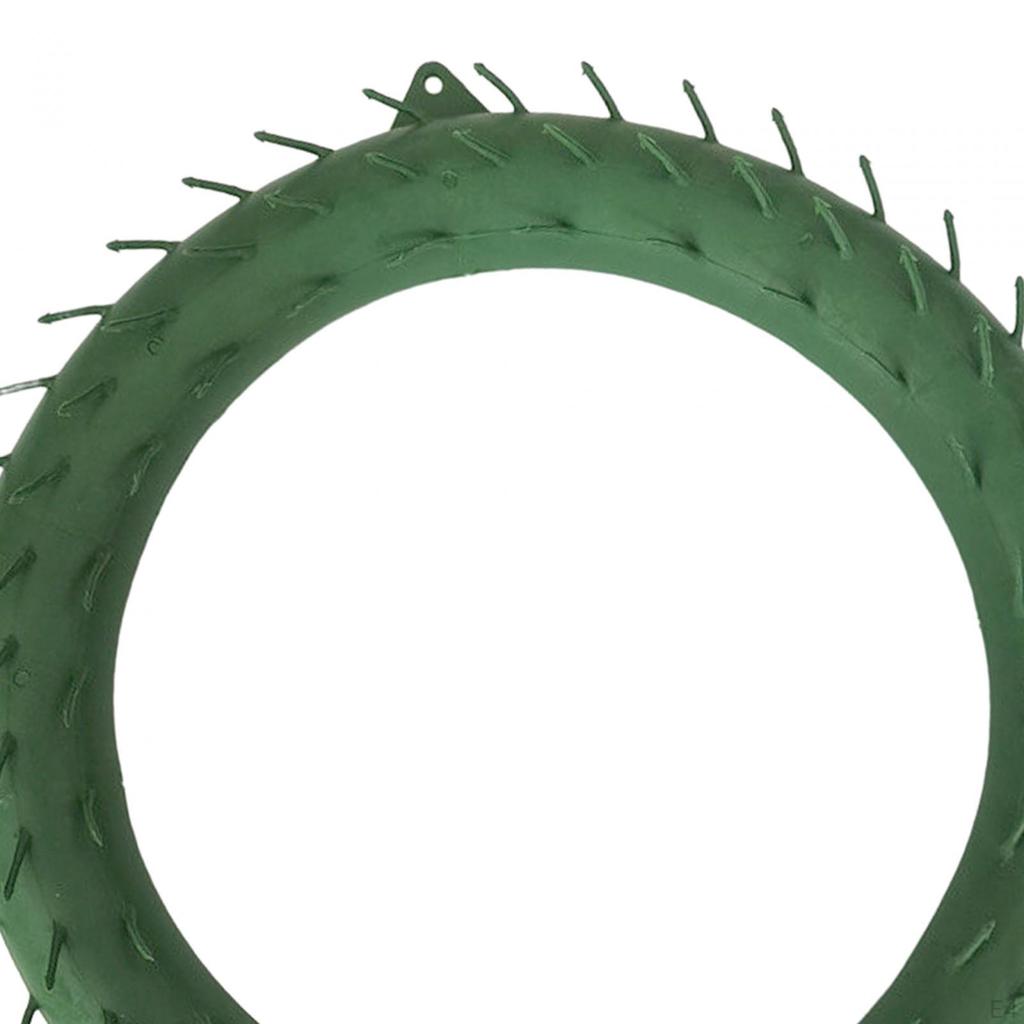 Christmas Round Wreath Making Hoop DIY Accessory Form Supplies for Garden Terrace