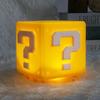 LED Question Mark Night Light With Music Anime Peripheral Children's Bedroom Bedside Lamp USB Rechargeable Gift