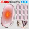 New Hand Warmer 5000mAh Power Bank 2in1 USB Rechargeable Winter Mini Hand Warmer Electric Pocket Heater Home Warmer Winter Gifts