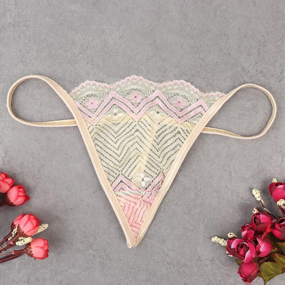 10pcs Random New Underpants Thong Lace Panties Low Waist Briefs G-String Sexy Lingerie