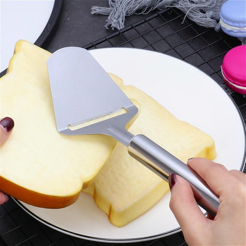 Stainless Steel Versatile Turner & Slicer Innovative Baking & Cooking Gadget Ideal for Butter Cheese Ham Steak Slicing Utensil