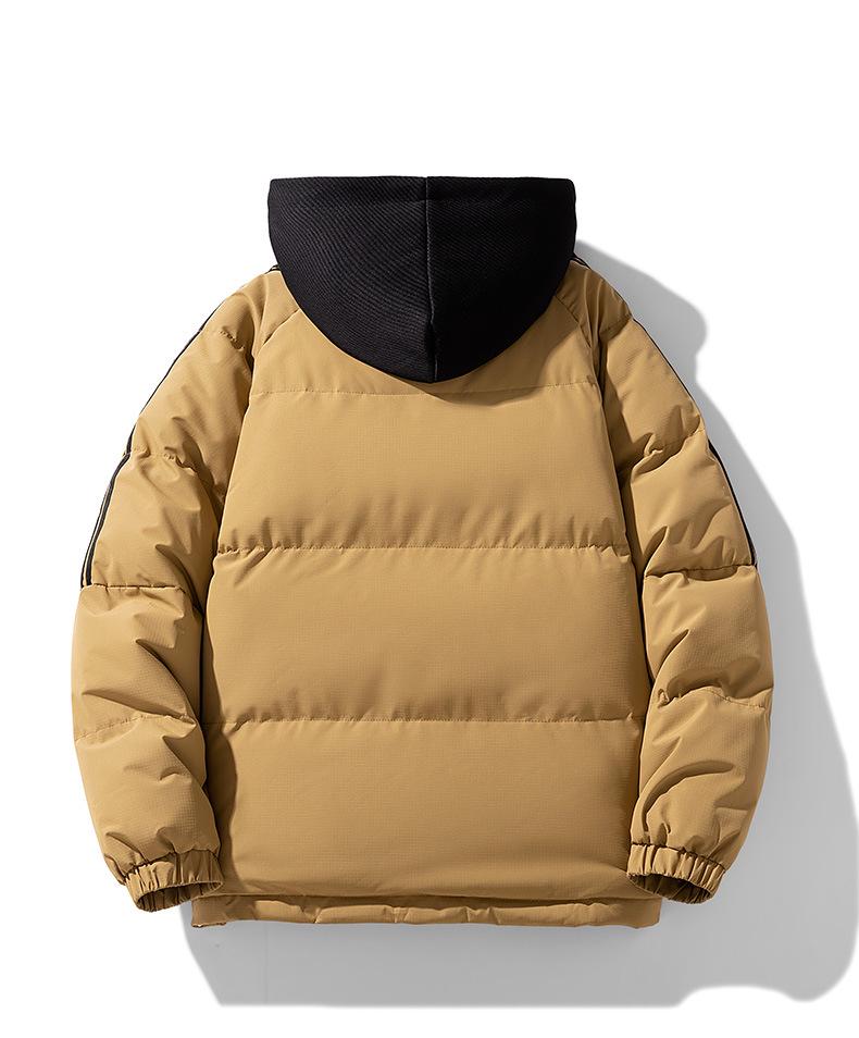 High-Quality Men's/Women's Hooded Two-Piece Cotton Jacket Warm Autumn/Winter Trendy Thick Jacket