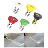 1/5Pcs 1/4Inch Quick Connect Garden Cleaning High Pressure Car Washer Spray Nozzle 0 15 25 40 Degree Watering Soap Nozzle Tip