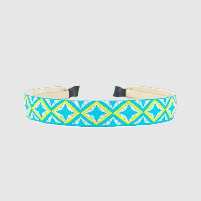 LALA African Pattern Hairband-MINT