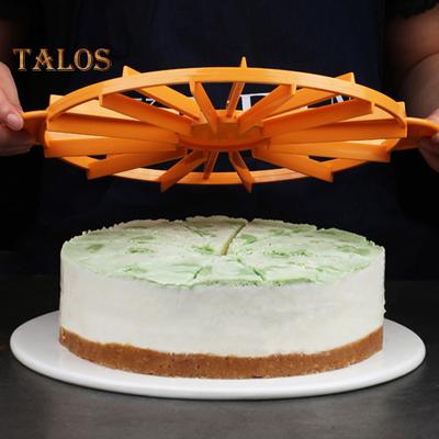 Cake Cutter Safe Dispensing Round Useful Pie Slicer Cake Cut DIY Bakeware Kitchen Gadget for Bakery