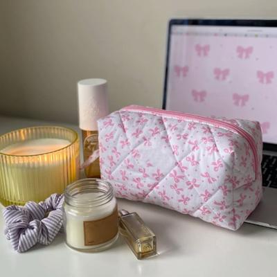 Borsa per Trucco Carina Pochette Cosmetica Grande Capacità Chiusura con Cerniera Antipolvere Domestica da Viaggio Porta Toiletries Organizzatore per Oggetti Vari