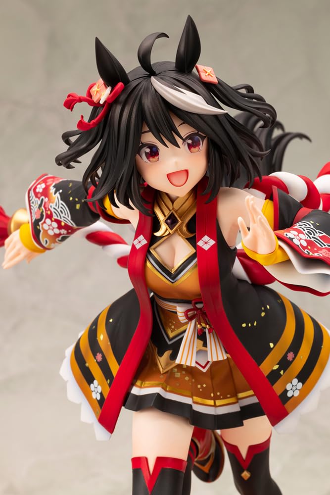 KOTOBUKIYA Uma Musume Pretty Derby by the Approaching Kitasan Black Scale PVC Painted Complete Figure [Pushed Heat] 1/7