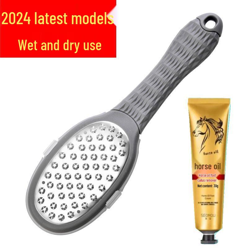 German Pedicure Callus Remover: Foot Grinder, File, and Scraper for Thick Skin.