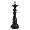 Chess Piece Statue Collectible Black White Horse Sculpture King Queen Knight Chess Piece Figurine for Home Office Desk Shelf Decoration
