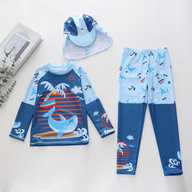 New Boys Swimwear: Surfing and Beach Swimsuit for Small to Large Children with CPC Certification. 3XL (120-130cm, 47-55kg)