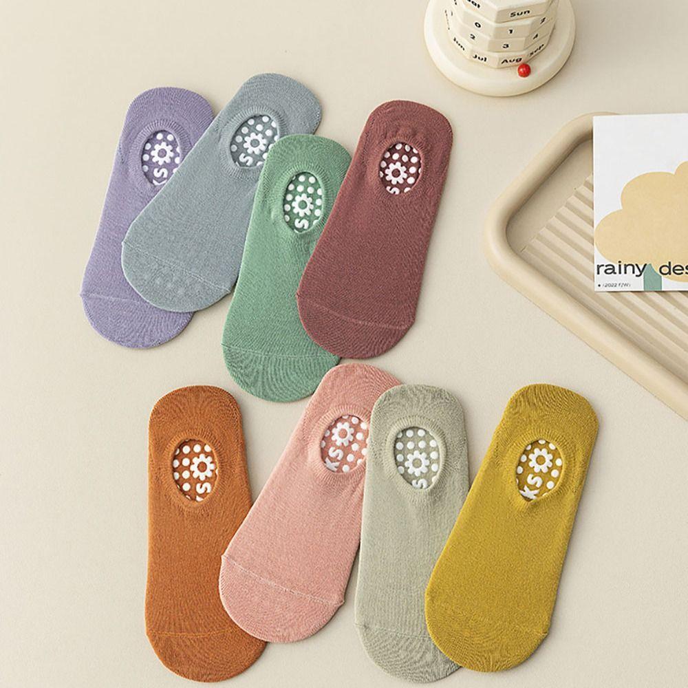 

Non-slip Floor Pilates Socks Cotton Sports Socks High Quality Yoga Socks червоний