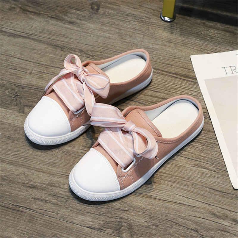 2024New Ladies Vulcanized Shoes Casual Wedge Heel Thick Sole Elastic Band Spring Autumn Height Increasing Shoes Women's Slippers
