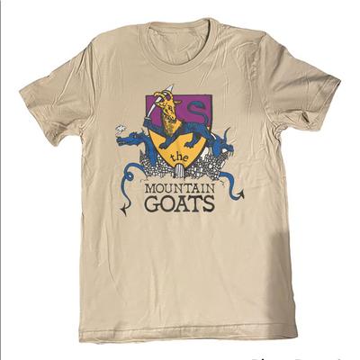 THE MOUNTAIN GOATS S To 5XL Collection Unisex Sand T-shirt MD1037 Unisex T-Shirt