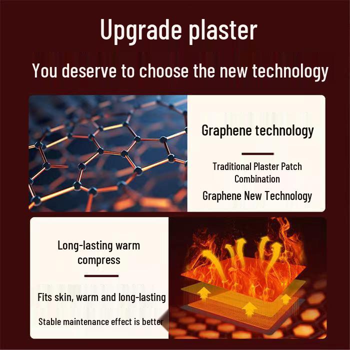 TEMU Graphene Lumbar Relief Magnetic Patch for Muscle and Bone Pain
