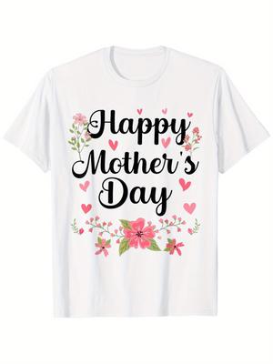 Adorable Floral T-Shirt for Mom And Grandma On Mother'S Day