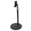 Cell Phone Stand 180 Degree Multi Angle Rotating Height Adjustable Aluminum Alloy Desk Phone Holder Stand Black