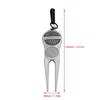 Portable Divot Tool Putting Green Fork with Ball Marker