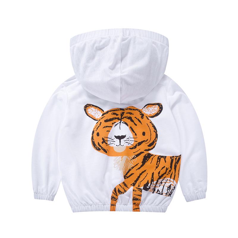Betop Kids' Korean Style Cartoon Hooded Sun Protection Jacket