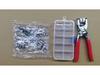 Five-Claw Concealed Snap Button Tool for Baby Clothes - Seamless Colored Metal Buckle Set