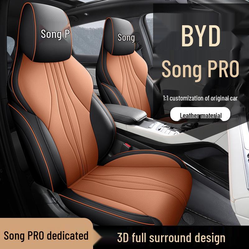 BYD Song PRO Full Leather Car Seat Cushion - New All-Season Model