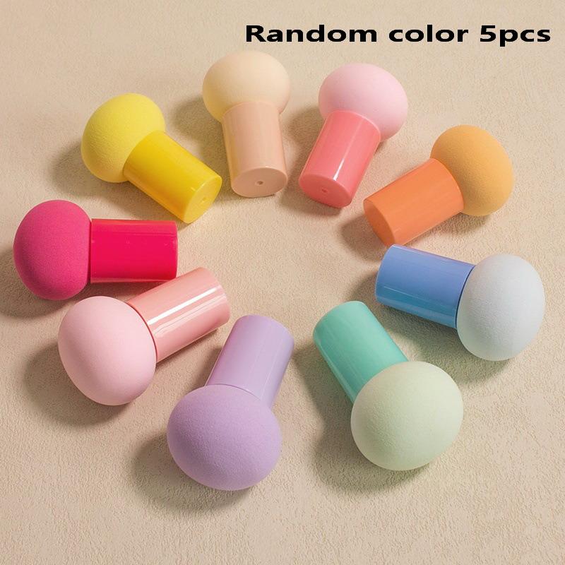 5pcs Colorful Stencil Brush Set With Handles Ink Applicator For Scrapbooking Card Making Arts Crafts Wet Dry Gourd Sponge DIY