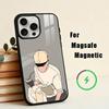 R-Rapper S-Singer M-Milo J  Phone Case For iPhone 17,16,15,14,13,12,Plus,Pro,Max for Magsafe Magnetic Wireless Charging