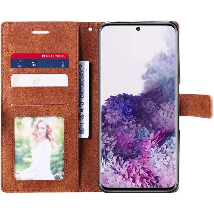 Coque de protection pour Samsung Galaxy S20 - BOOLING - Marron - Souple - Anti-rayure