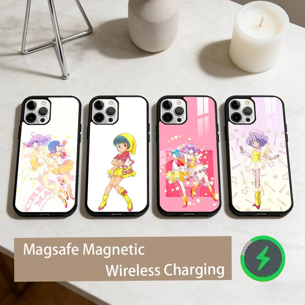 C-Creamy M-Magic Mami Handyhülle Für iPhone17,16,15,14,13,12,11 Plus,Pro Max Magnetisch Für Magsafe Kabelloses Laden