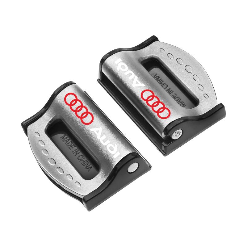 Car Seat Belts Clips Safety Adjustable Stopper Buckle Clip for Audi A3 A4 B5 B6 A3 8P 8V 8L A5 A6 C6 C5 A1 A7 A8 Q2 Q3 TT RS3 RS4