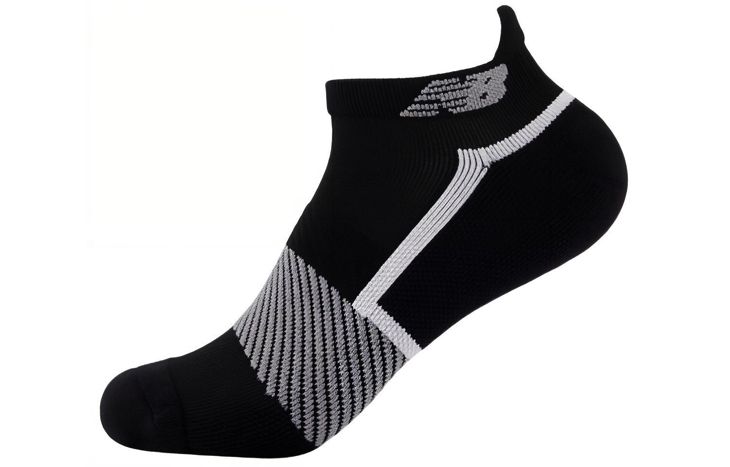 New Balance Ankle Socks Unisex 1 Pack Black LAS33403-BK M