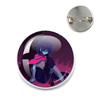 Deltarune Postava ze hry Kris Vtipný Meme Kovové Špendlíky Skleněná Brož Odznaky Doplňky Špendlíky Herní Fanoušci Přátelé Šperky Dárek