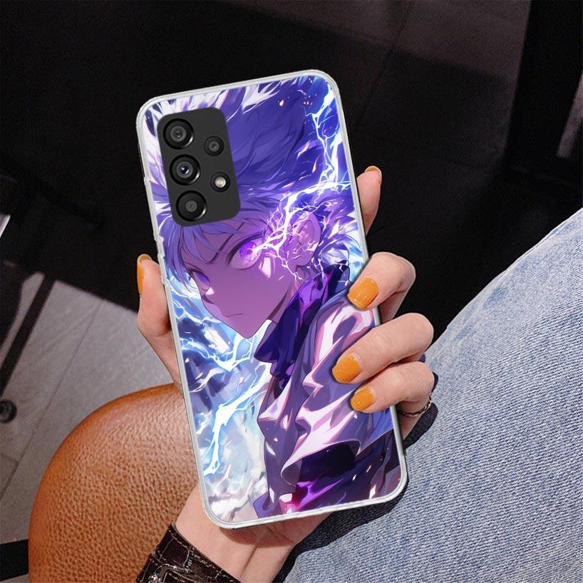 Huner X-Hunters Killua Handyhülle Für Samsung Galaxy A52 A32 A22 A12 A51 A31 A50S A30S A20S A10S Note 20 Ultra 10 Plus S10 A72 A