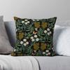 Wildflower Squirrel Butterfly Dragonfly Square Pillowcase Polyester Linen Velvet Creative Zip Pillow Case Sofa Cover
