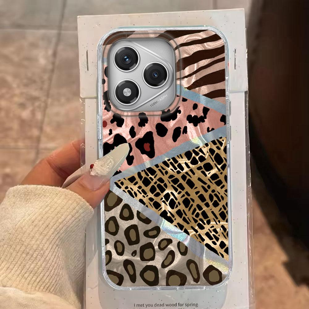 Leopard Print Water Wave Texture Phone Cases for Honor 400 200 Pro Magic 6 7 5 Lite X9a X9c X9b X8a X8b X8c Shell Silicone Cover