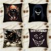 Disturbed The Sickness Doublesided Printed Square Decorative Cushion Cover for Sofa Living Room Home Decor