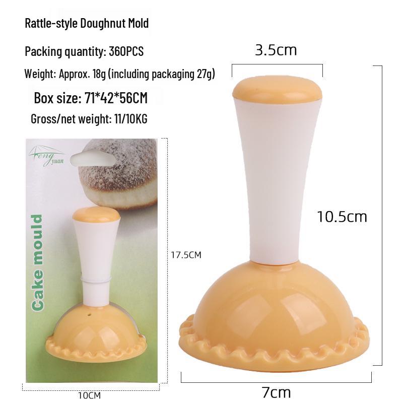 Cake, Cookie, Rice Ball & Donut Mold Set - Baking & Frying Tool