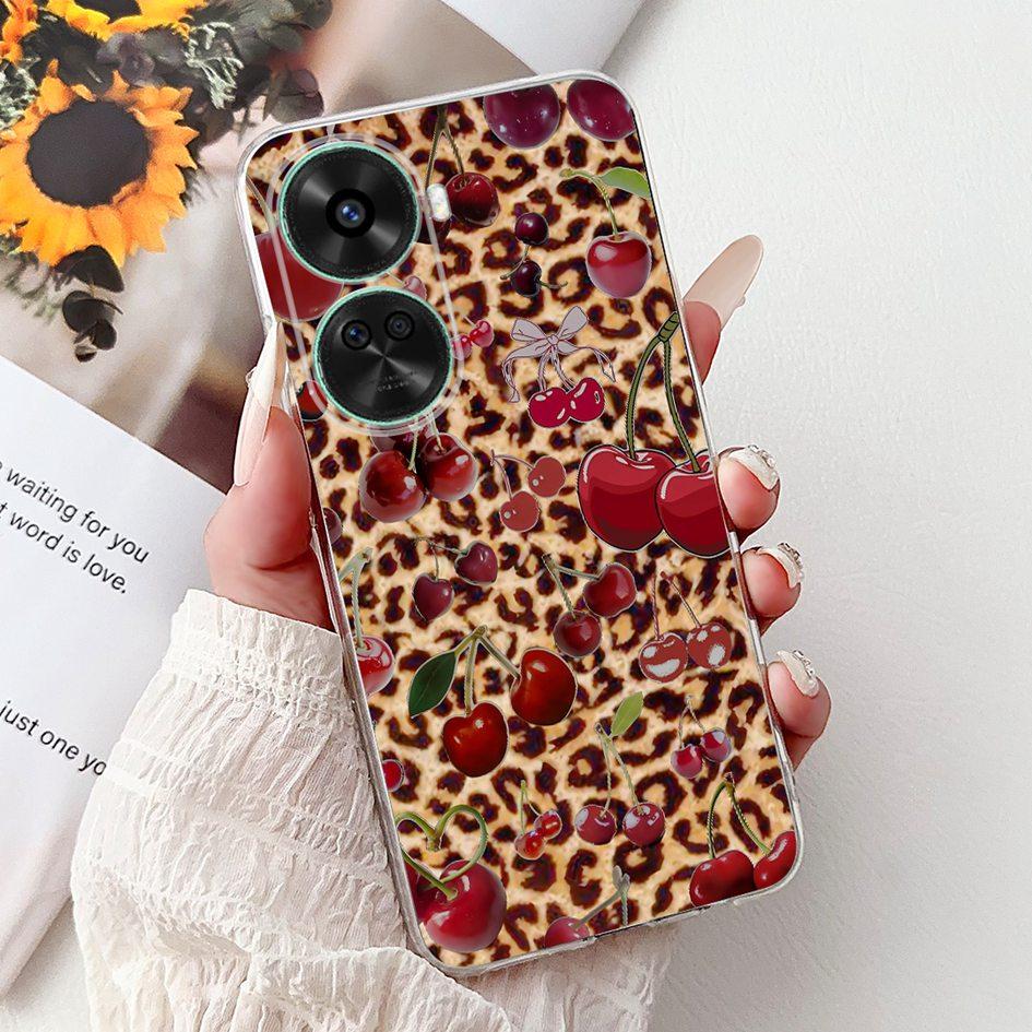 For Huawei Nova 11 SE Case Nova 12 SE Cover BNE-LX1 Funda Fashion Flower TPU Soft Silicone Phone Case For Huawei Nova 12SE Shell