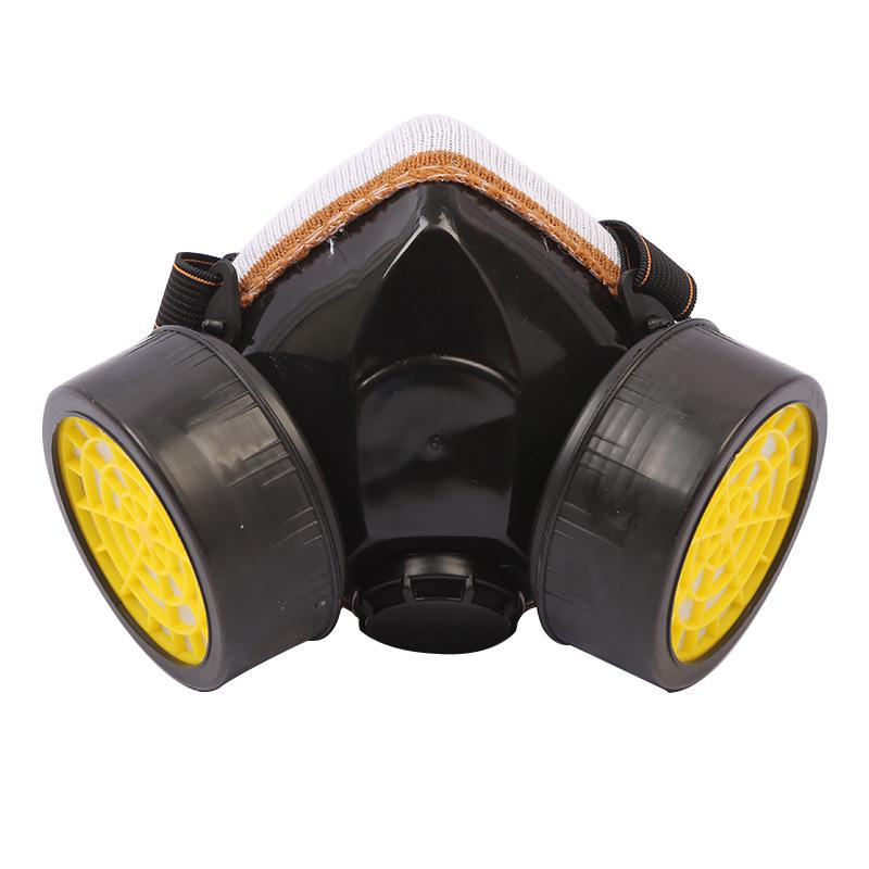 Activated Carbon Dust & Gas Mask with Goggles for Pesticide, Formaldehyde, and Spray Paint Protection