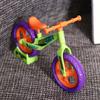 Plastics Radish Mini Bike Toy Radish Bike Movable and Sliding Bicycles  Adults Teenager