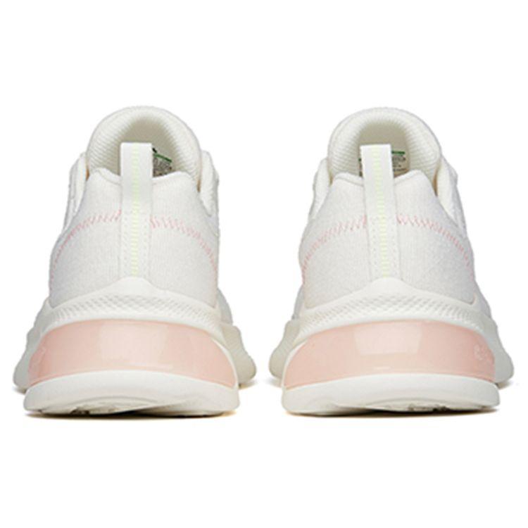 Anta Running Series Elastic Gel Technology Shock Absorption Non-Slip Wear-Resistant Low-Top Running Shoes Women sneaker White Green 122225522-4